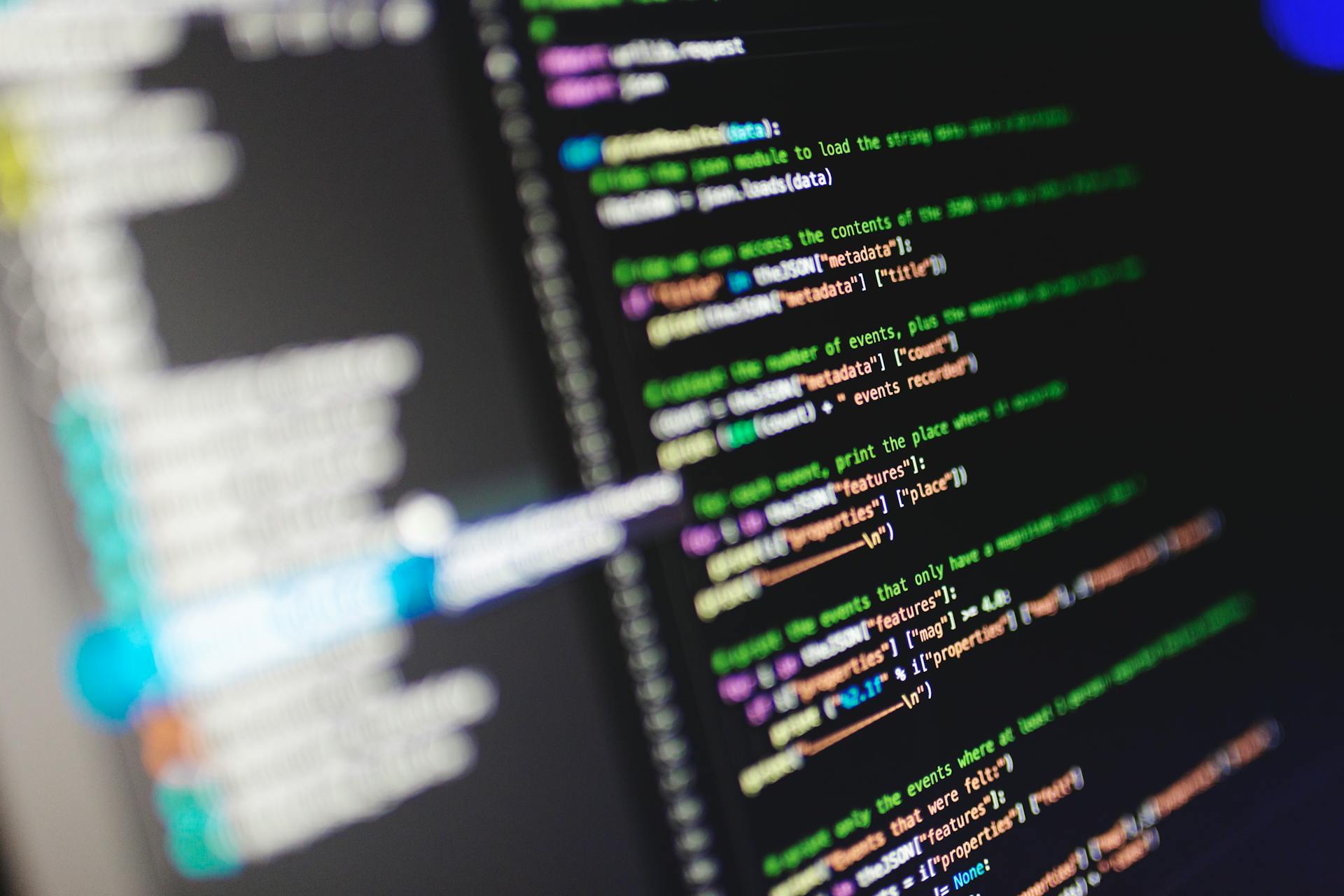 Picture of code